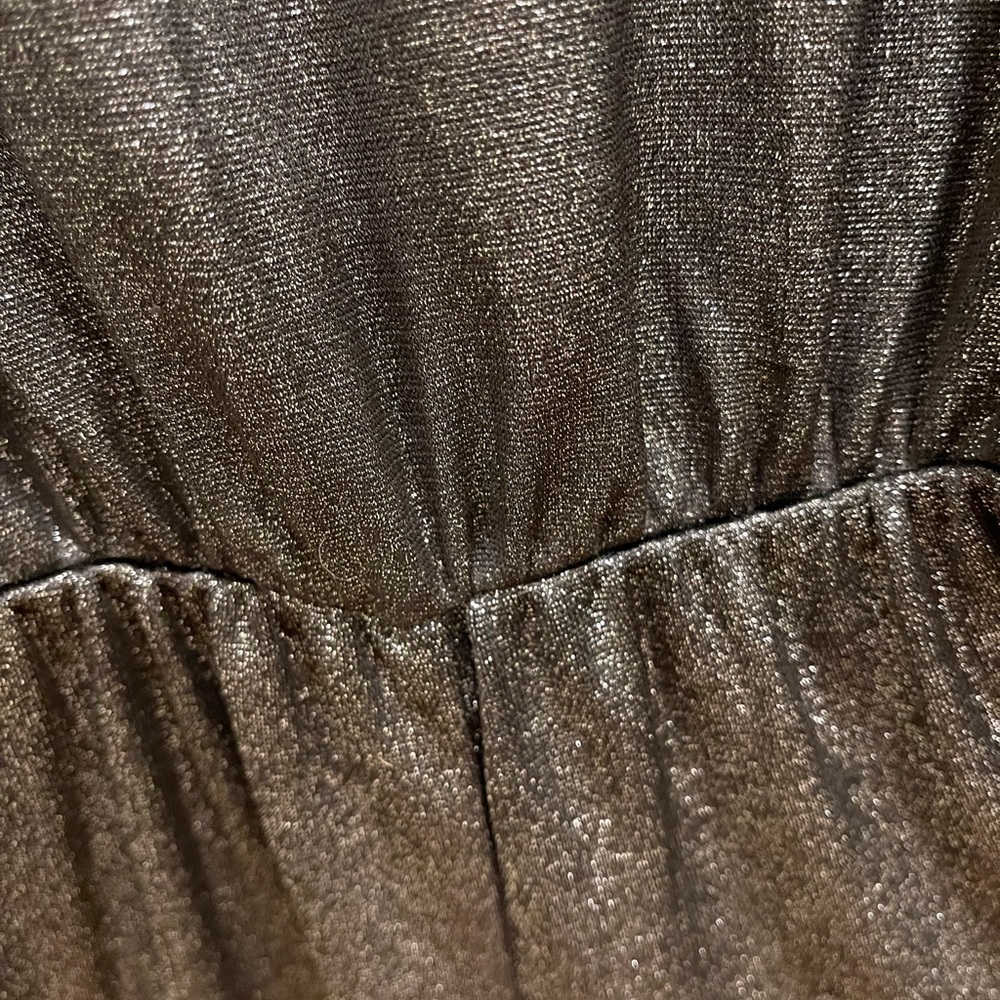 Metallic Black sparkly romper from Revolve, brand Peter’s Pot! - Picture 7 of 7